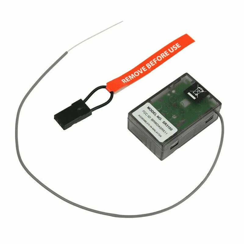 2.4GHz 3CH SR3100 Surface Receiver for Spektrum DSM2 Transmitter DX3C DX3E DX3S - Image 2 of 2