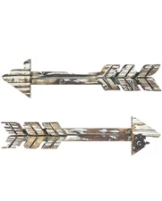 Wooden Arrow Wall Decor - Set of 2 ExtraLarge 16.7” x 2.5” Arrow Home Decor-...