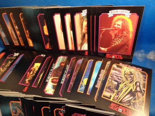 MEGA METAL - 1991 IMPULSOR (150) JUEGO DE CARTAS + (7) HOLOGRAMAS! ¡RARO! ¡SÚPER BONITO! - Imagen 4 de 8