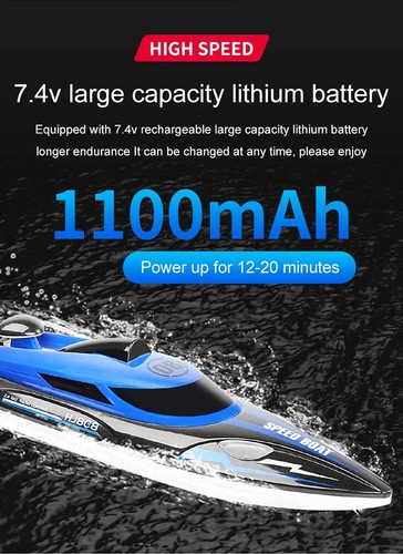High Speed Remote Control Racing Ship Water Boat Children Model 2.4Ghz 25km/hour - Picture 19 of 23