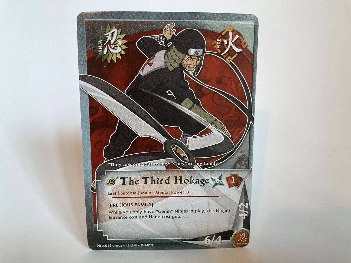 The Third Hokage PR-US015 Promo Naruto Card Game