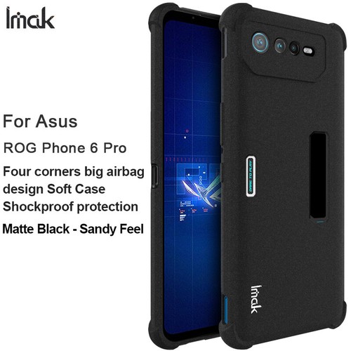 For Asus ROG Phone 6 / Pro Airbag Shock-Resistant TPU Matte Sandy Feel Soft Case - Picture 13 of 16