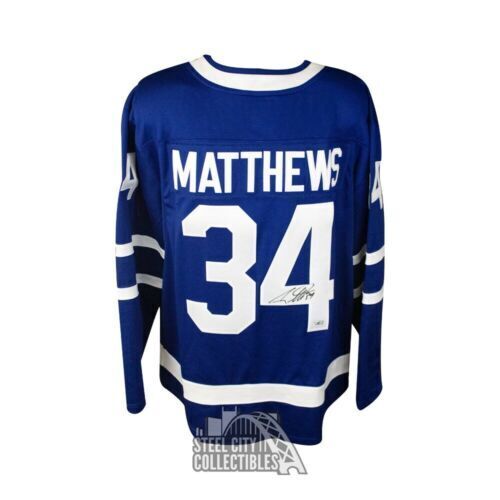 Lids Auston Matthews Toronto Maple Leafs Autographed Fanatics Authentic  Deluxe Framed 2022 NHL All-Star Game White Adidas Authentic Jersey