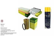 MANN FILTER Paket MANNOL Klimareiniger für VW Golf IV Cabriolet 1E7 2.0 EOS 1F7