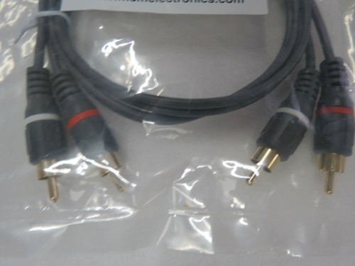 Audio / Video Cable Assembly, RCA/Phono Plugs (2) 12 ft, 3.7 m by STELLAR LABS - Picture 3 of 6