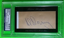 AL DOWNING 2010 HISTORIC AUTOGRAPHS HOF CUT AUTO ~SSP SP 1/2~ PSA SIGNED YANKEES