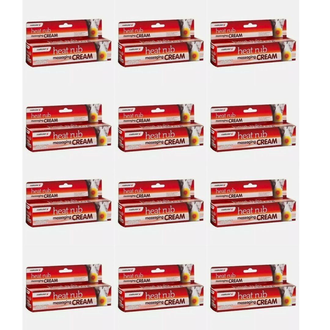 Masterplast Heat Massage Cream 70G - Pain Relief Muscle Injury Treatment - Image 10
