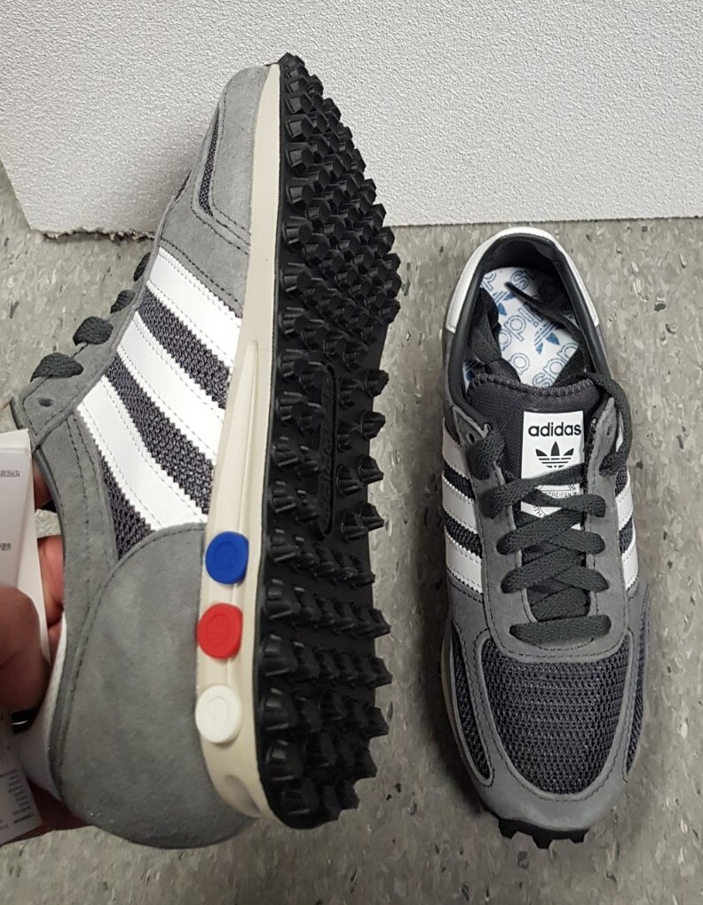 adidas Originals LA Trainer OG: Grey UK 4.5 | eBay