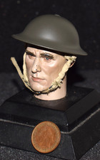 Dragon 1/6th Scale WW2/WWII British Plastic Helmet "Winston B"