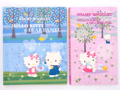 Sanrio Hello Kitty & Daniel Letter Set Booklet Set 50yen 80yen Stamps Jpan post