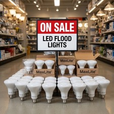 Maxlite Led Par Flood Light 8w Bulb 60w 2700k Energy Star Dimmable 24 Pack Maxlite Led Par Flood Light 8w Bulb 60w 2700k Energy Star Dimmable 24 Pack