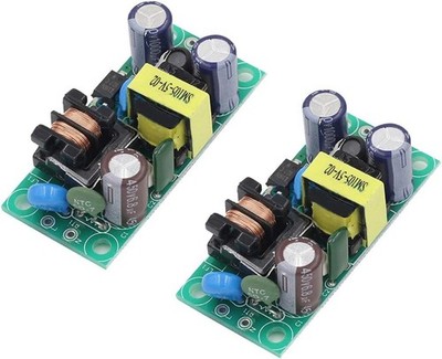2Pcs AC-DC 220V to 12V Isolated Switching Power Supply Power Supply Module Board