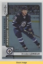2017-18 Upper Deck O-Pee-Chee Update Rainbow Foil Brendan Lemieux #644 READ 0qr0