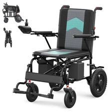 Foldable Intelligent Electric Power Mobility Wheelchairs Power for All Terrain