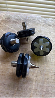 Monitor Audio Speaker Spikes/Feet Set with Threaded Studs Black/Silver