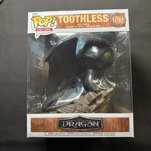 Funko Pop! How to Train your Dragon Deluxe Toothless #1792   6" Edition