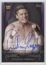2021 Topps WWE Undisputed Superstar Roster Purple /99 William Regal Auto 09q5