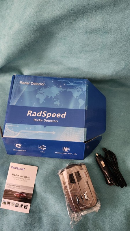 RadSpeed Radar Dectors Car Speed Testing System New NIB