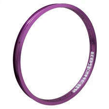 Alienation Felon 20in Purple BMX Tubeless Rim - Double Wall, Welded Joint, 36