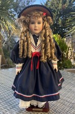 Gorgeous Alberon Large Vintage Porcelain Doll Eileen, 65 cm