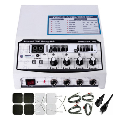 New Professional Electrotherapy Physical Therapy Machine 4 channel Therapy unit