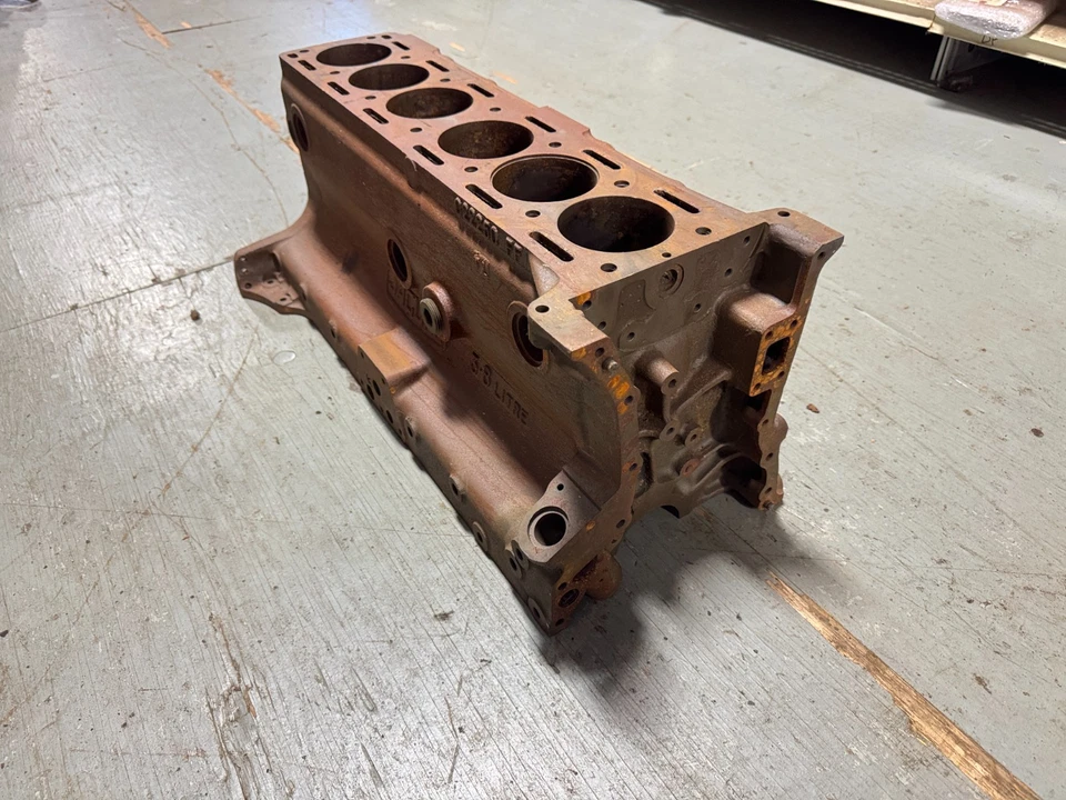 Bloque de motor original Jaguar Mk II MK2 3,8 litros 59-67 OEM PN LE1862-9 Foto 2 de 4