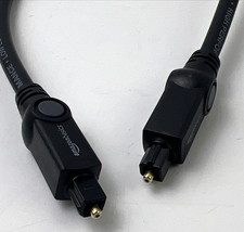 Premium Digital Audio Optical Optic Fiber Cable SPDIF Cord Cable 3 ft