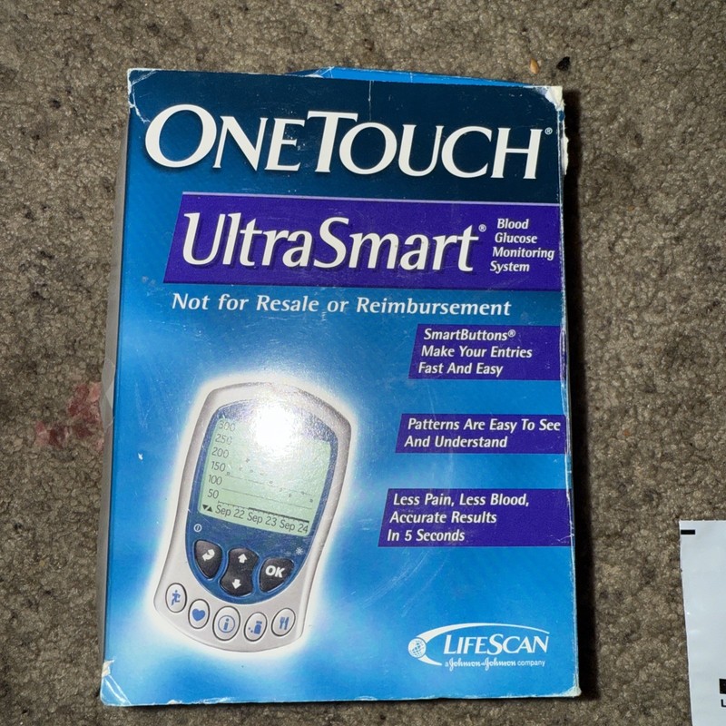 One Touch UltraSmart Blood Glucose Monitor  