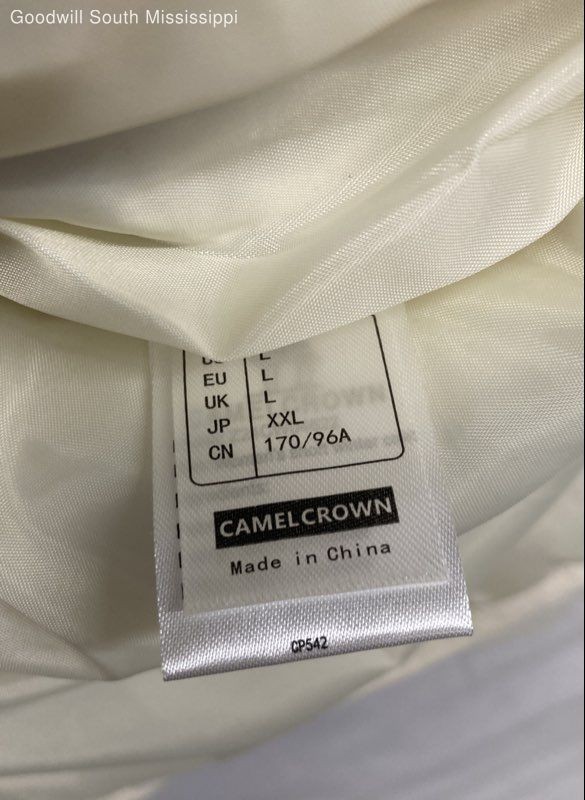 Camel Crown Tan Coat - Size L NWT