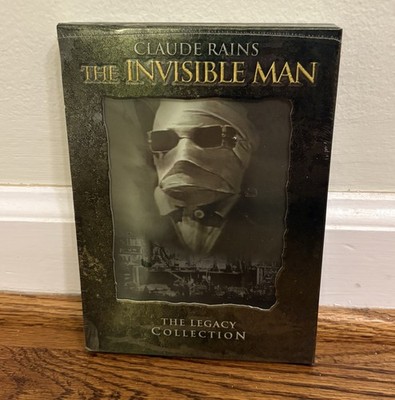 The Invisible Man: The Legacy Collection - Claude Rains (DVD, 2-Disc Set) - New!