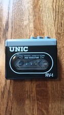 VTG Portable Personal Cassette Tape Player Stereo RCL-2039 Black No Headphones