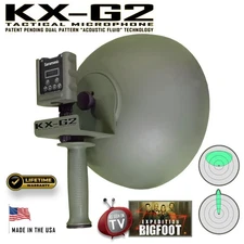 Parabolic Microphone/ Recorder, KXPD3-G2 Pro Tactical / 5000'/ Dual Pattern