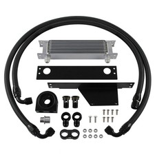 10AN 10 Row Oil Cooler Kit for 2001-2005 Subaru Impreza WRX STi EJ205 EJ255