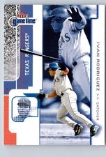 2001 FLEER GAME TIME IVAN RODRIGUEZ #57 BASEBALL CARD TEXAS RANGERS