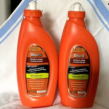SHARK Wood Hard Floor Polish Tile Stone High Gloss Restores Protect 16 oz Full
