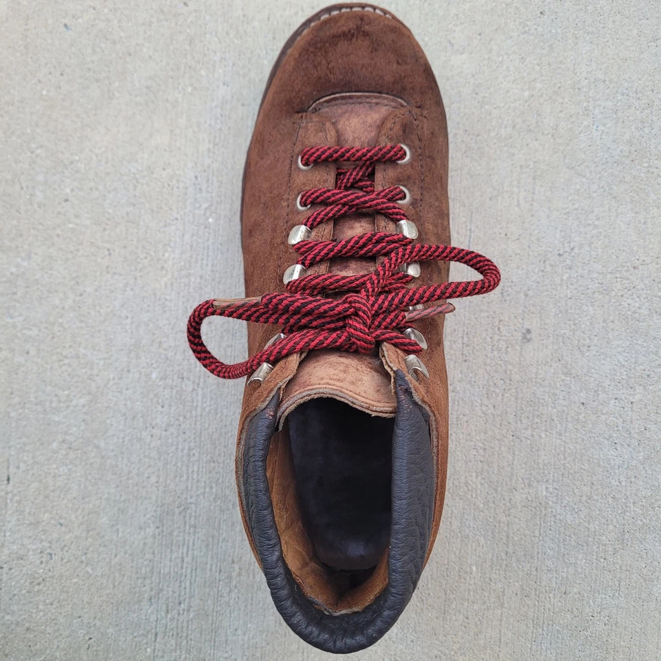 Мужские винтажные замшевые кожаные туристические ботинки Dexter для альпинизма сделано в США 7,5 М - Изображение 3 из 4