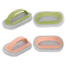 4 Pcs Bathtub Brushes for Cleaning Automatic Toilet Bowl Cleaners