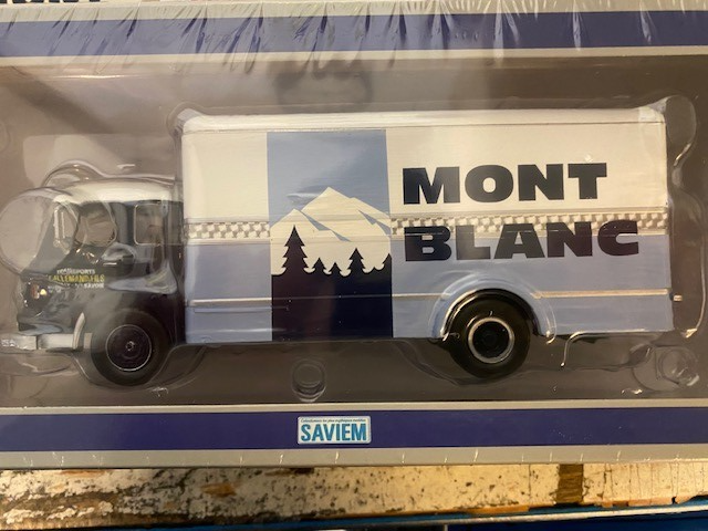Jouet Mont Blanc Autobus Saviem – Plastique 27 Cm, Occasion