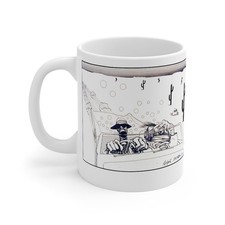 Fear & Loathing in Las Vegas Mug – Hunter S. Thompson & Raoul Duke Art 11oz