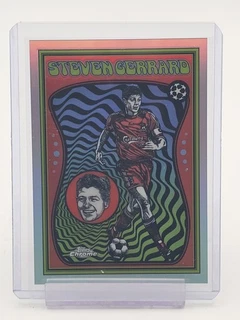 Steven Gerrard 2025-26 Topps Chrome Uefa Cl Ultra Violet All-Stars #Uv-1 Q1241