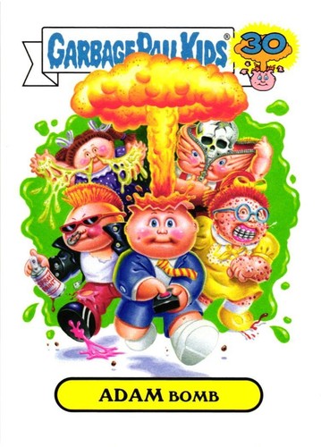 Grem LYNN #8b 2015 Garbage Pail Kids 30th Anniversary card
