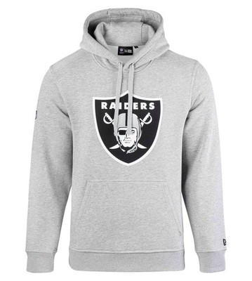 New Era -  NFL Las Vegas Raiders Team Logo Hoodie - Grau