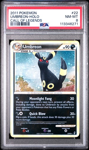 Umbreon 22/95 Call of Legends Holo Rare