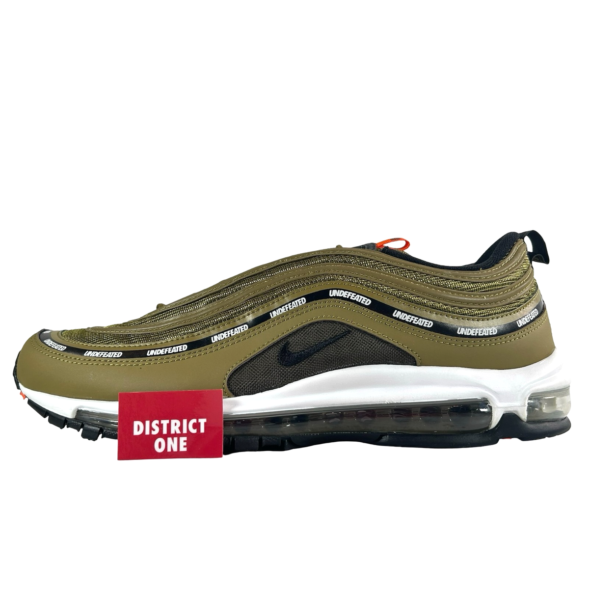 Undefeated x Nike Air Max 97 Militia Green - Size 12.5 - DC4830