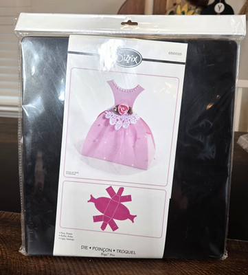 Rare Retired New Sizzix Bigz Pro Die Box Dress 656598 Big Shot Pro Ellison 2010