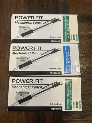 #ad Kokuyo Power Fit mechanical pencils Lot $100.00