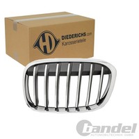 Diederichs KÜHlergrill Niere Chrom/Schwarz Links Passend FüR BMW X1 | 1266041
