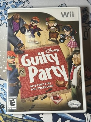 Disney Guilty Party (Nintendo Wii, 2010)- CIB with Manual & Disk