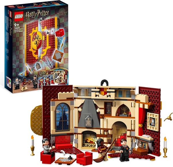 Lego 76409 Harry Potter Hausbanner Gryffindor Set, Hogwarts-Wappen-image