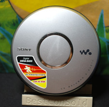 Sony Walkman D-EJ011 Silver Portable CD Player Bass G Protection